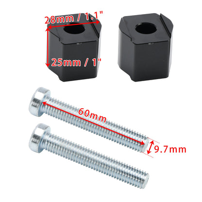 25mm Handlebar Riser for KTM 390 Adventure, EXC 125-500 (2019-2023)