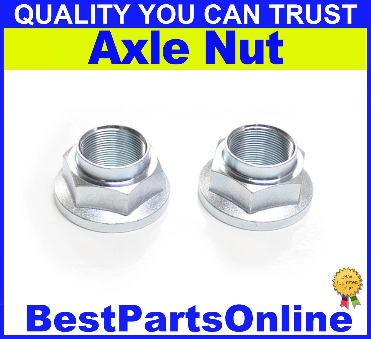Front Axle Nut 2pc for RAM PROMASTER 1500 2500 3500 (2014–2020)