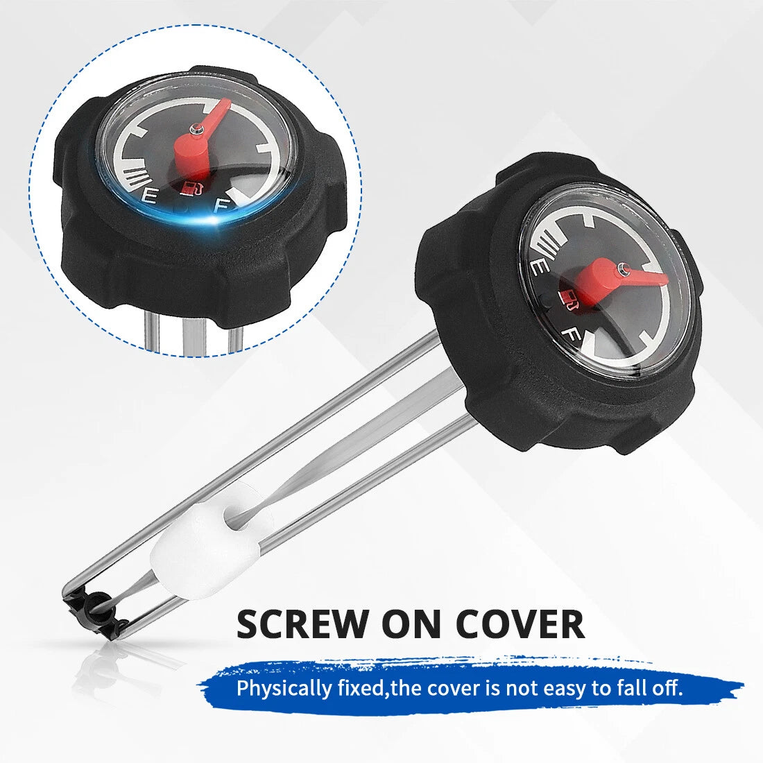Fuel Gauge Gas Cap for Arctic Cat Panther Jag Powder Special