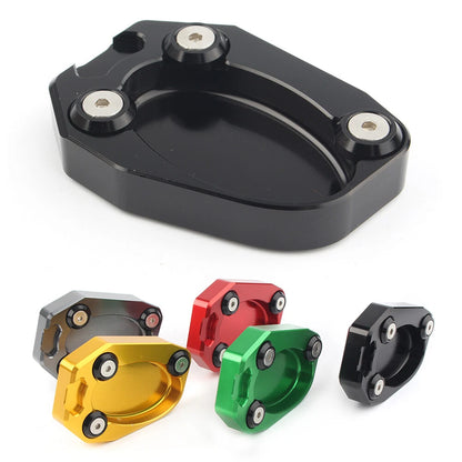 CNC Kickstand Side Stand Extension Pad for Kawasaki Ninja ZX6R ZX10R (09-14)