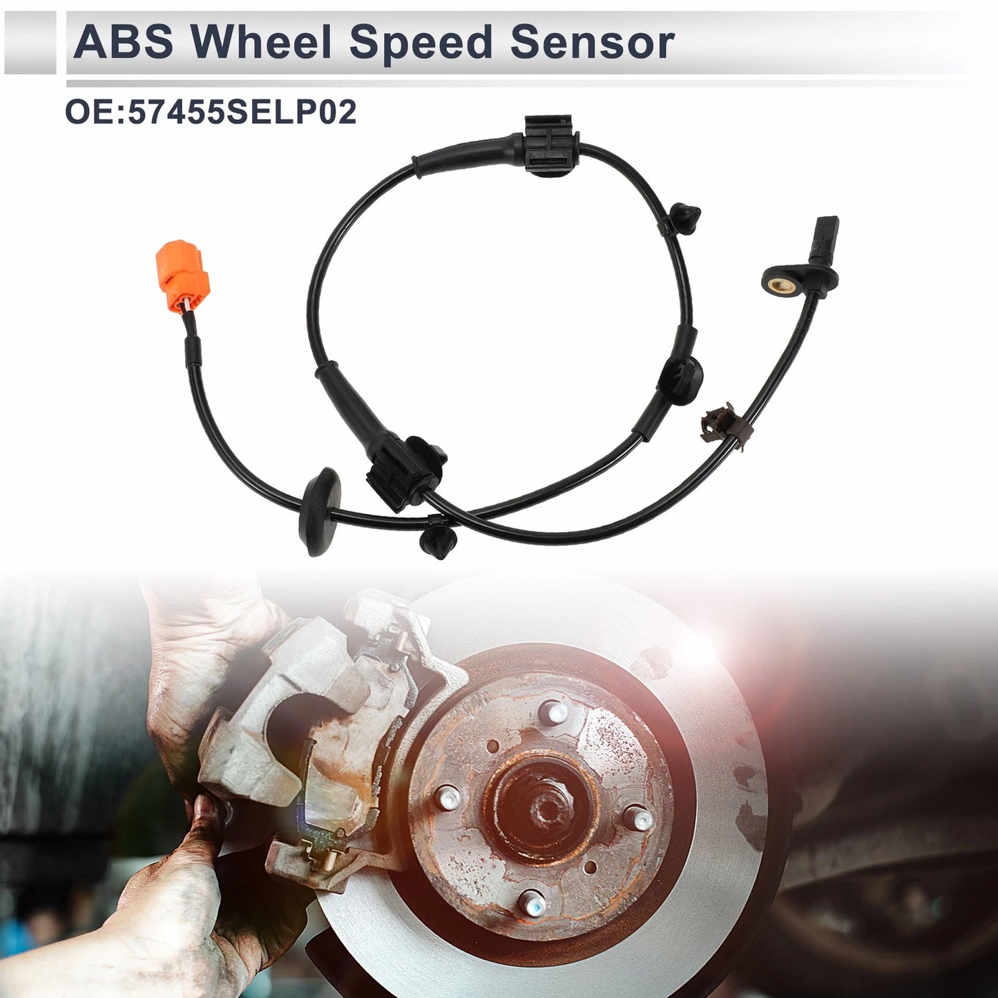 ABS Wheel Speed Sensor for Honda Jazz (2002-2008) - 1 x Front Left Sensor