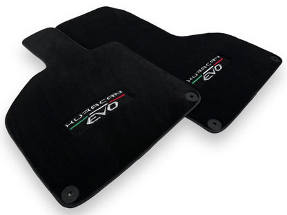 Black Floor Mats for Lamborghini Huracan EVO (2014-2023)