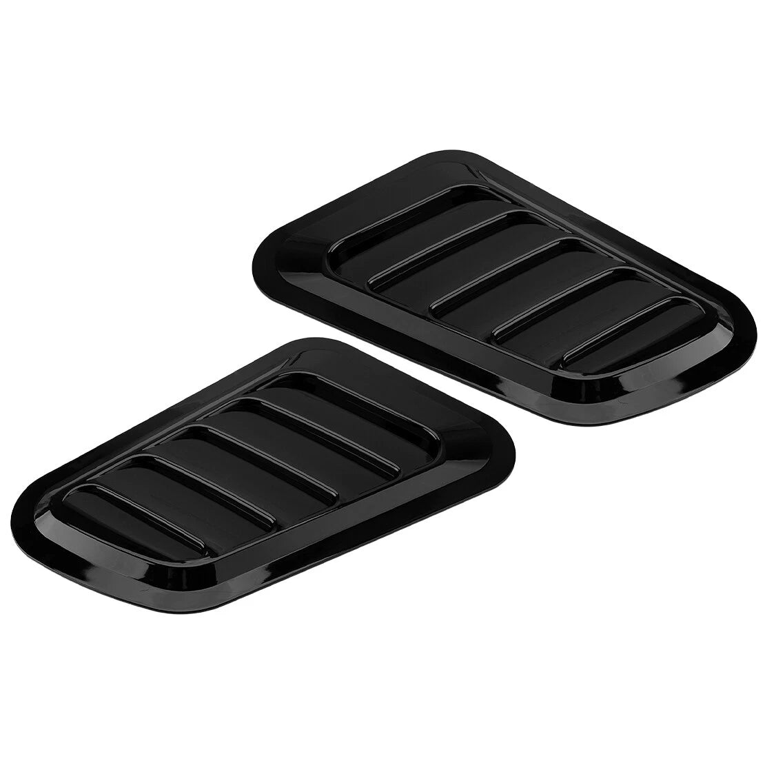 Engine Hood Bonnet Side Air Flow Vent Cover Trim for Ford