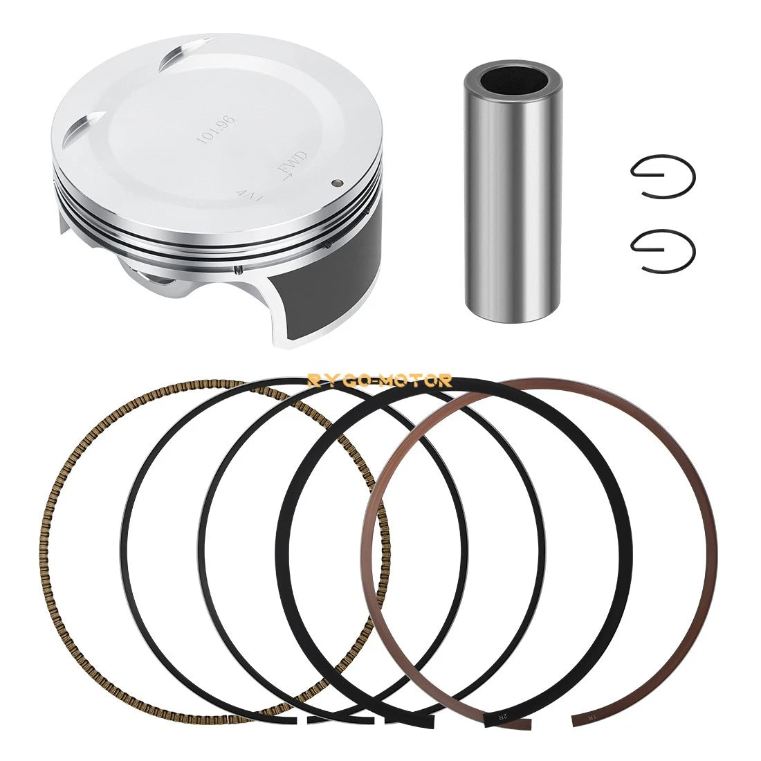 Piston Ring Kit 102mm Forged for Yamaha Raptor 700 YFM700R (2006–2014)