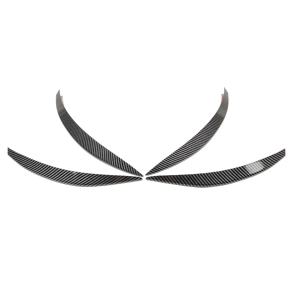 Carbon Look Fog Light Grille Trim for Benz CLA Class C118 X118 (2024-2025)