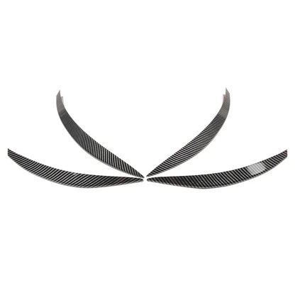 Carbon Look Fog Light Grille Trim for Benz CLA Class C118 X118 (2024-2025)