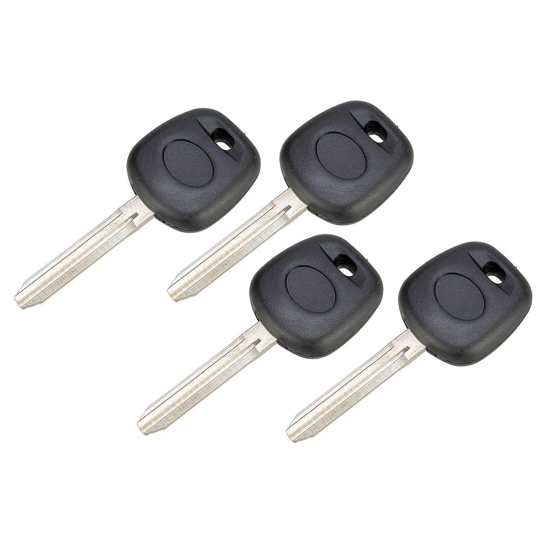 4 x Key Blank Housing for Toyota Highlander, Corolla, Camry, Solara (2001-2023)