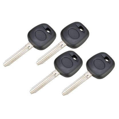 4 x Key Blank Housing for Toyota Highlander, Corolla, Camry, Solara (2001-2023)