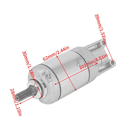 Starter Motor for Suzuki LT-A500 KingQuad 500 X/XP/XZ/XM (2009-2023)