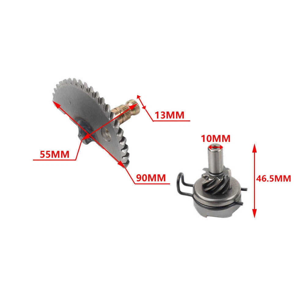 Kick Start Kit Gear Shaft Spring Pinion for GY6 50CC 139QMB Scooter