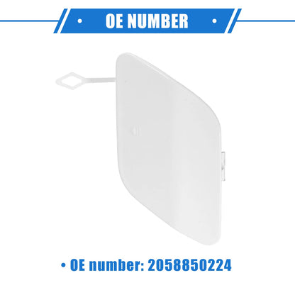 Car Rear Bumper Tow Hook Eye Cover for Mercedes-Benz C300 (2015-2021)