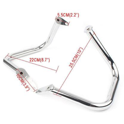 Engine Guard Crash Bars Protector for Yamaha Vstar 400/650 (2003-2017)