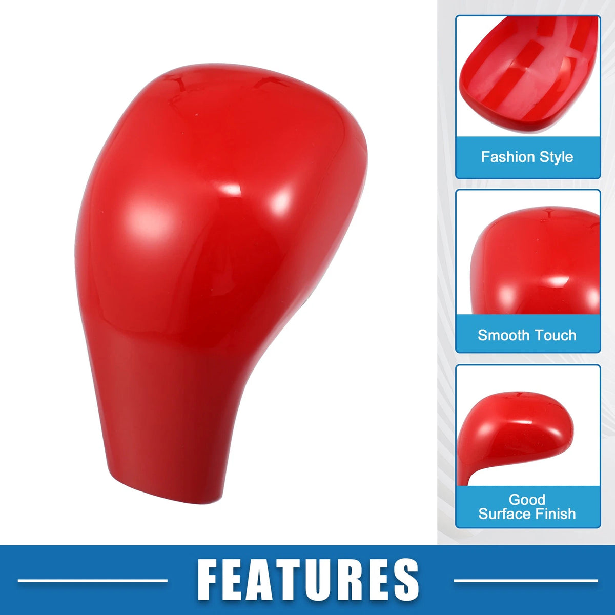 Red Gear Shift Lever Cover for Toyota Tacoma (2016-2023)