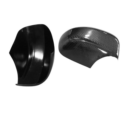 Overlay Real Carbon Fiber Wing Mirror Cover Caps Fit For Nissan GTR 2012-2018