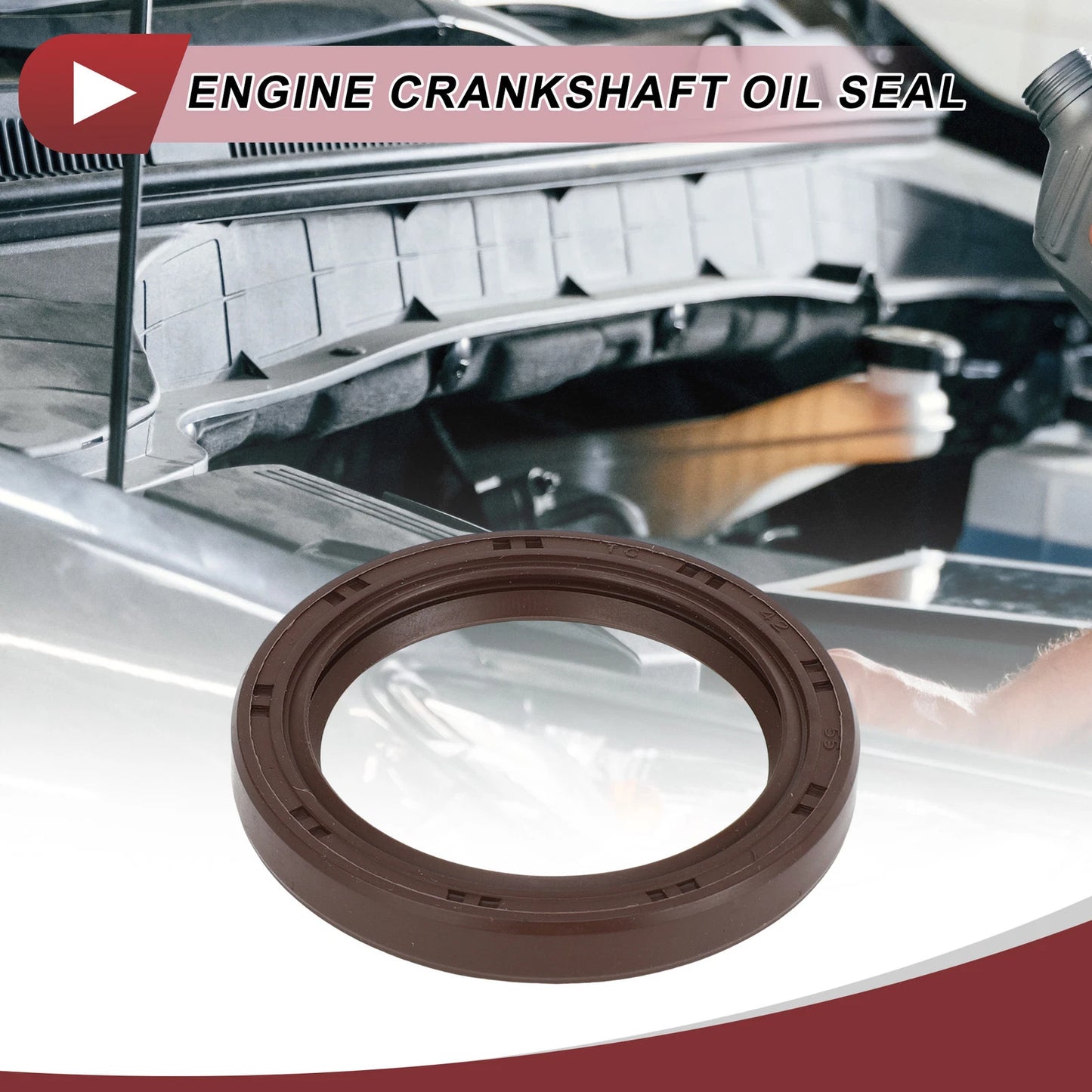 Front Crankshaft Oil Seal for Kia Sportage, Hyundai Sonata (2011-2016)