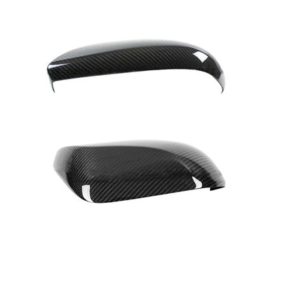 Real Carbon Fiber Add-on Side Mirror Cover Trim for Toyota Camry 2018-2020