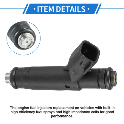 6 x Fuel Injectors for Ford Ranger (2001-2003) 3.0L Black