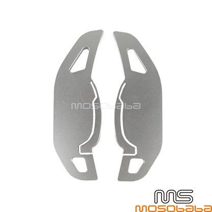 Silver Steering Wheel Gear Shift Paddles for Audi S5 S6 RS3 RS6 RS7 (2007-2023)