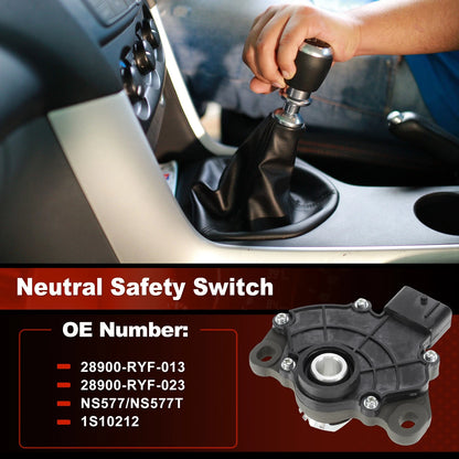 Neutral Safety Switch for Honda Accord, Odyssey, Pilot (2008-2015)