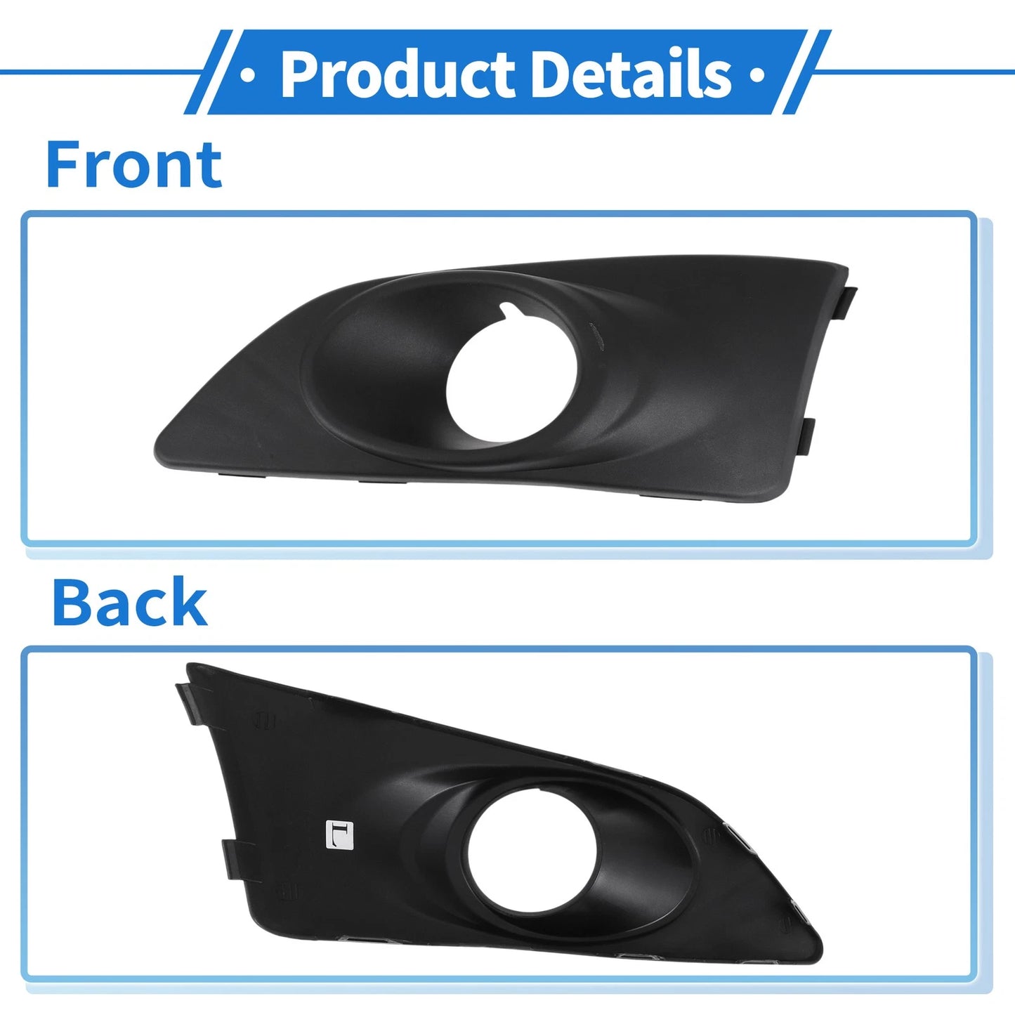 Fog Light Grill for Chevrolet Aveo (2011-2014)