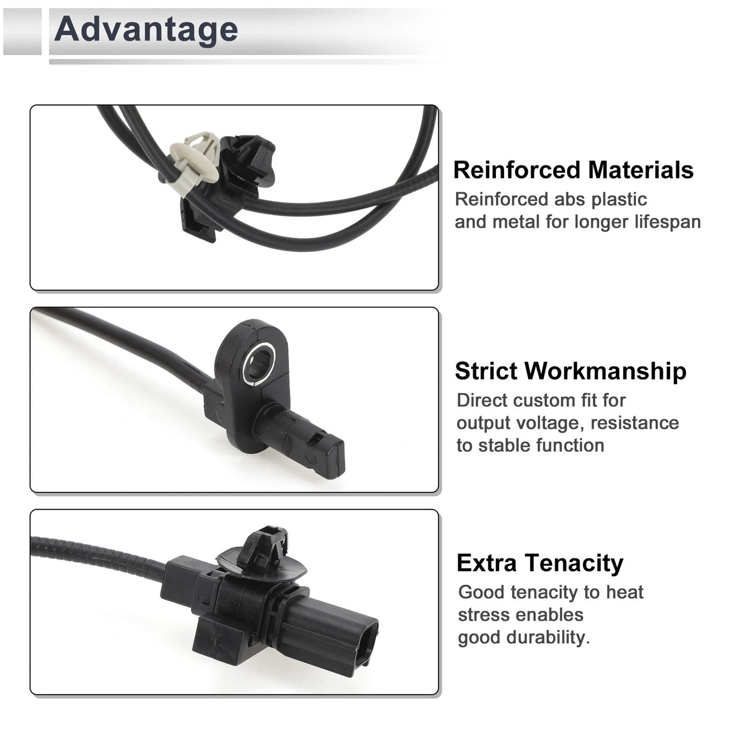 ABS Wheel Speed Sensor for Honda Insight Rear Left (2000-2006)