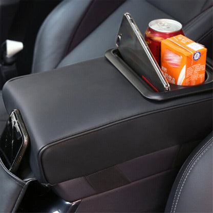 Universal Armrest Cushion Cover for Car Center Console Box Pad Cup Holder x1