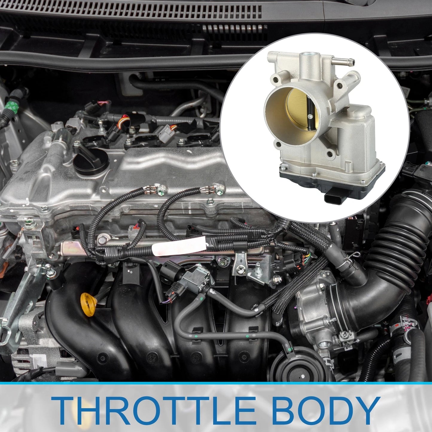 Throttle Body Actuator for Ford Fusion 2.3L L4 (2006-2009)