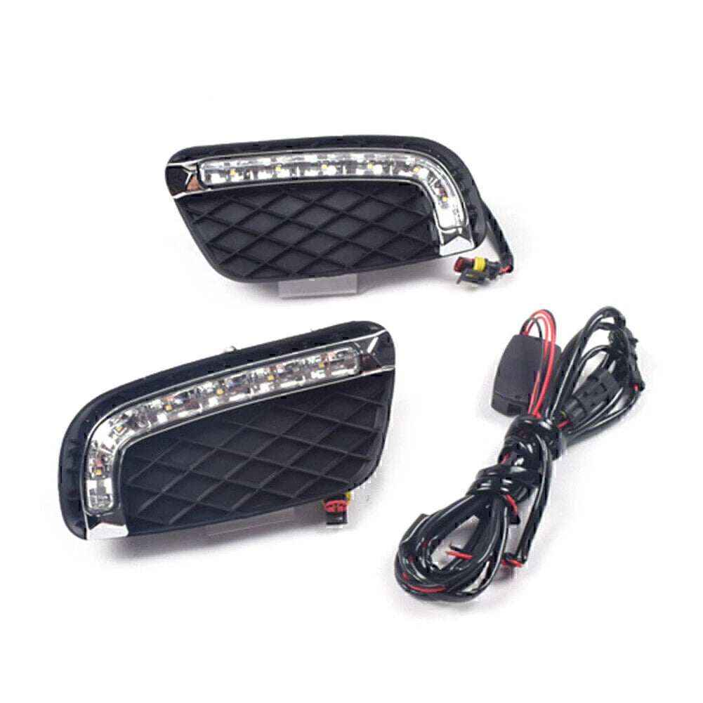 White DRL LED Daytime Running Lights for Mercedes Smart Fortwo (08-11)