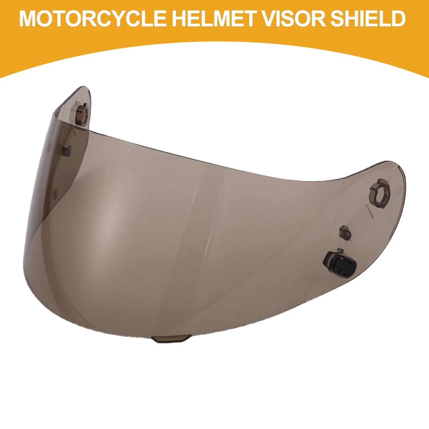 Visor Shield Resin Light Brown 3-Snap for HJC CL-16