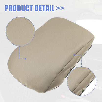 Brown Center Console Armrest Cover for Toyota Highlander (2008-2013)