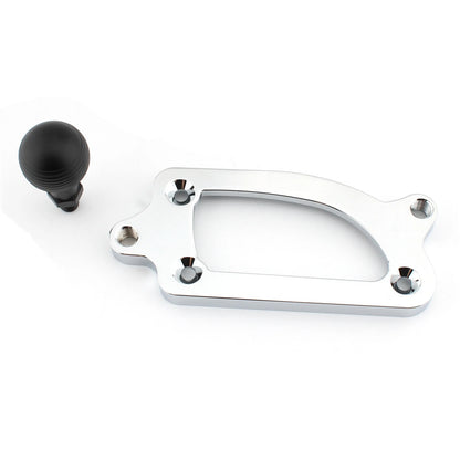 Chrome Mobile Phone Bracket for BMW R18 R18B (2020-2023)