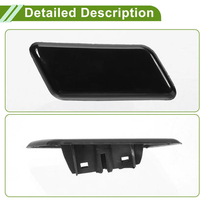 Front Right Washer Nozzle Cover for Toyota Camry (2009-2012) Black