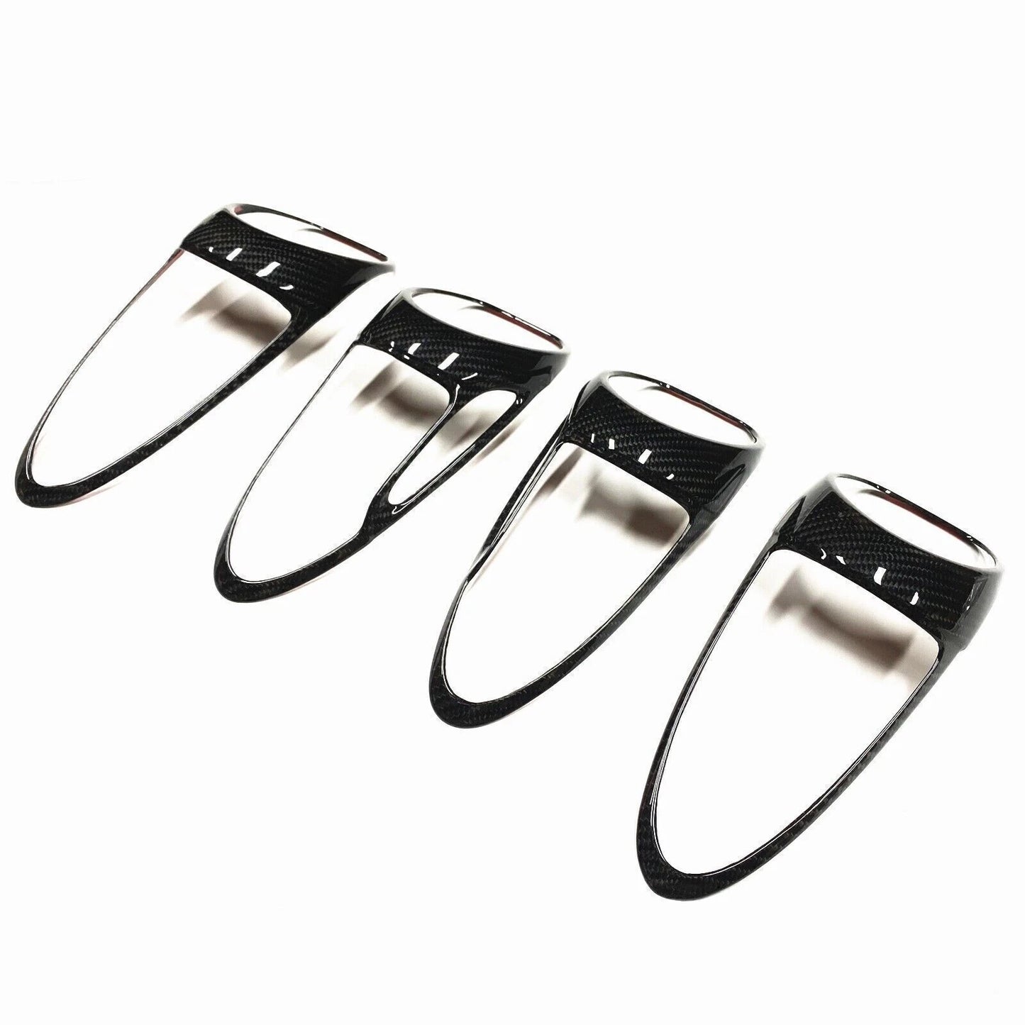 4 x Carbon Fiber Air Vent Trim for Porsche 718 Cayman (2015-2021)