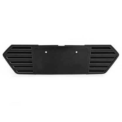 Glossy Black ABS Plastic Rear License Plate Frame Trim for Corvette C8 (2020-2023)