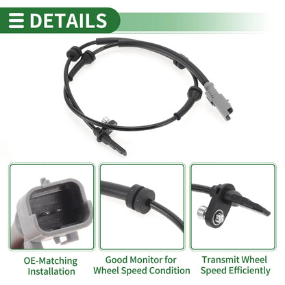 ABS Wheel Speed Sensor for Peugeot 308 (2015)
