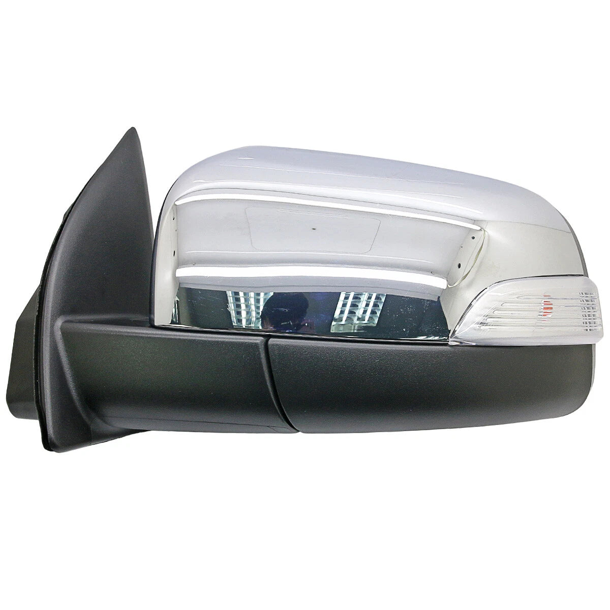 Front Left Chrome Electric Side Mirror w/ LED for Ford Ranger T6 (2012-ON)