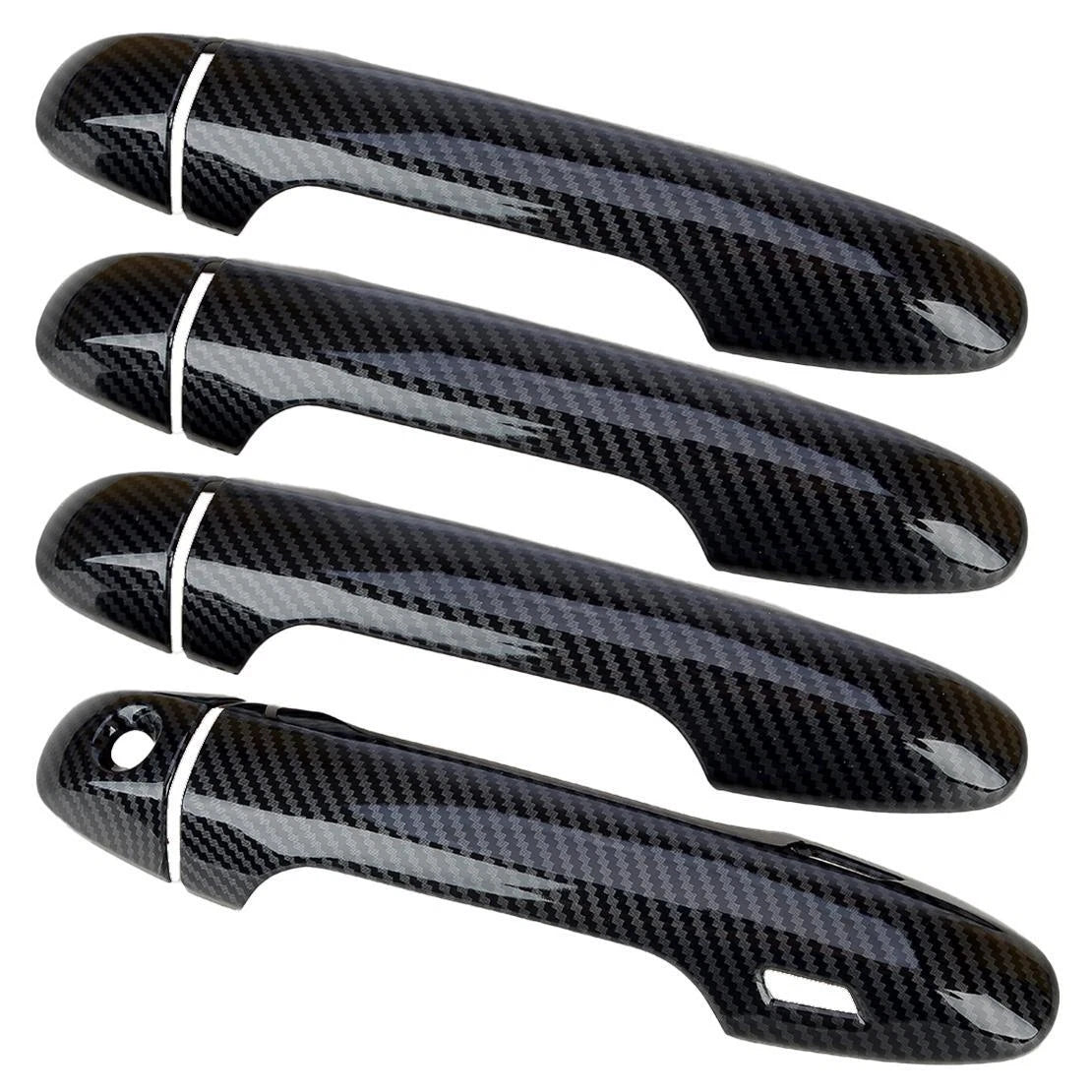 ABS Carbon Fiber Door Handle Covers for Toyota Tacoma (2016-2023)