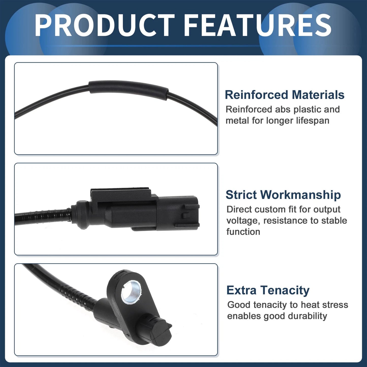 ABS Wheel Speed Sensor for Ford Transit 150 (2015-2023)