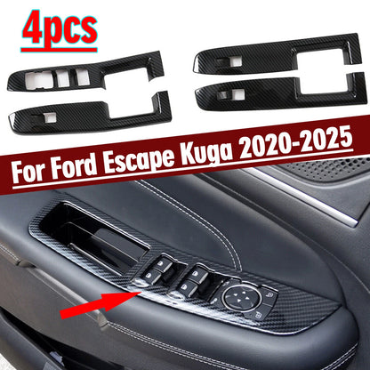 Door Window Switch Lift Panel Cover for Ford Escape Kuga (2020–2025)