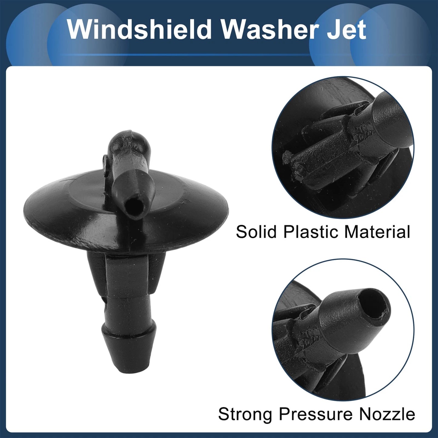 Windshield Washer Nozzle With Fluid Hose for Dodge Sprinter