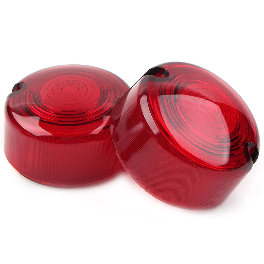 Turn Signal Lens Cover for Harley Dyna FXD FXR Sportster XLH 883 1200 FXST
