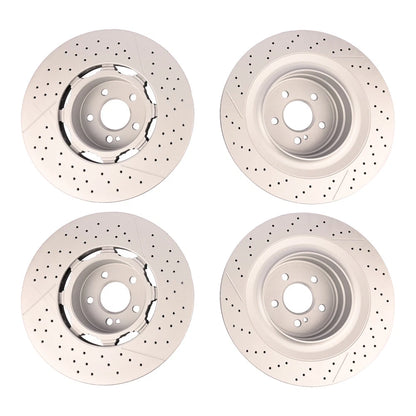 front rear brake rotors for Mercedes Benz E63 AmgS C63 Cls63 Amg