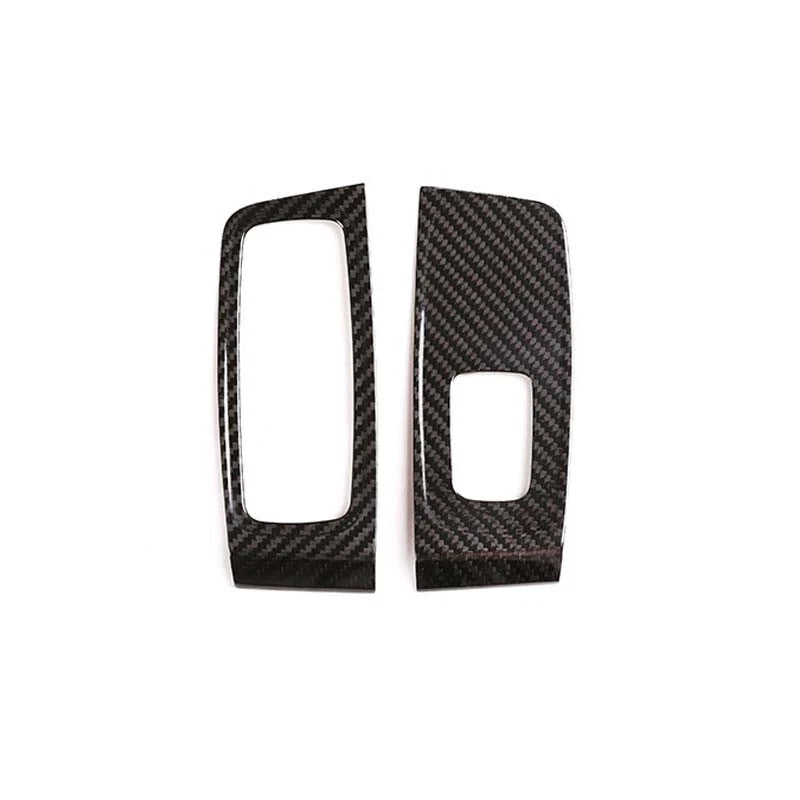 Real Carbon Fiber Interior Door Window Switch Trim fit For Porsche 911 2019-