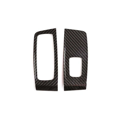Real Carbon Fiber Interior Door Window Switch Trim fit For Porsche 911 2019-