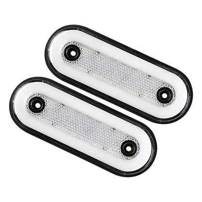 White Side Marker LED Lights for RV Trailer Truck Lorry