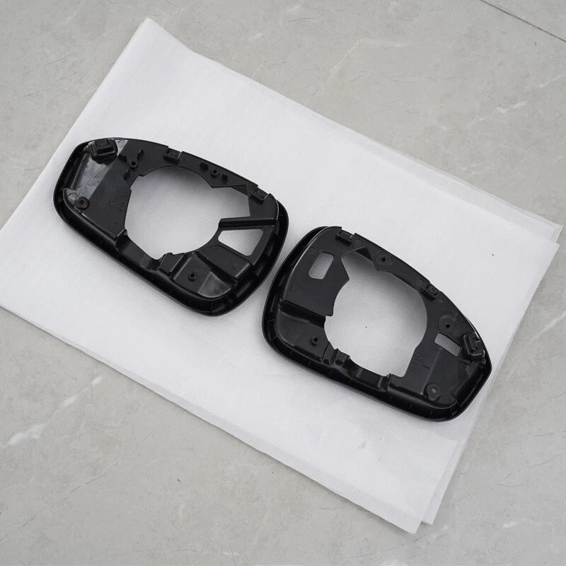 2 x Black Side Mirror Frame Trim for Ford Fusion (2013-2020)