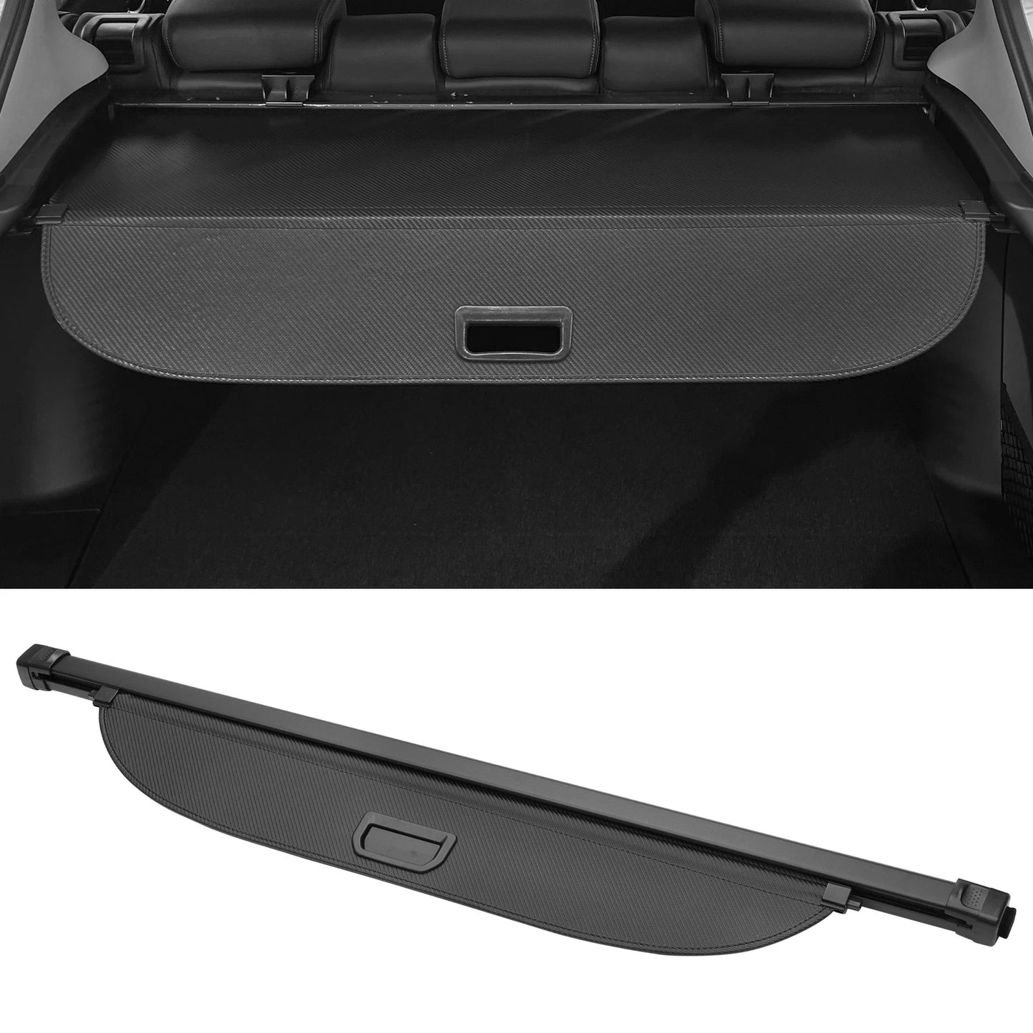 Retractable Cargo Cover for Mitsubishi Eclipse Cross (2018-2024) Black