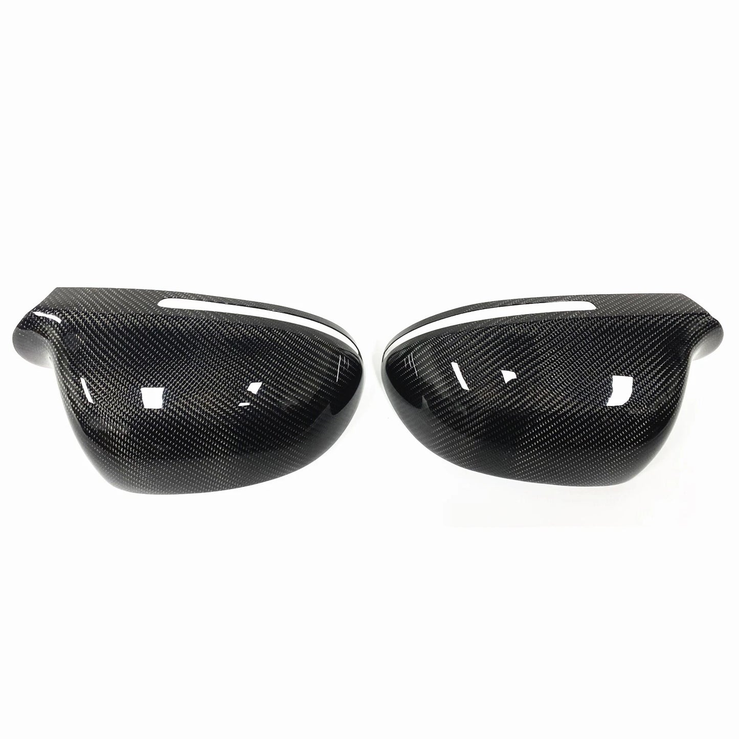 Carbon Fiber Mirror Cover Caps for Audi A4 S4 A5 S5 B8 (2009-2012)