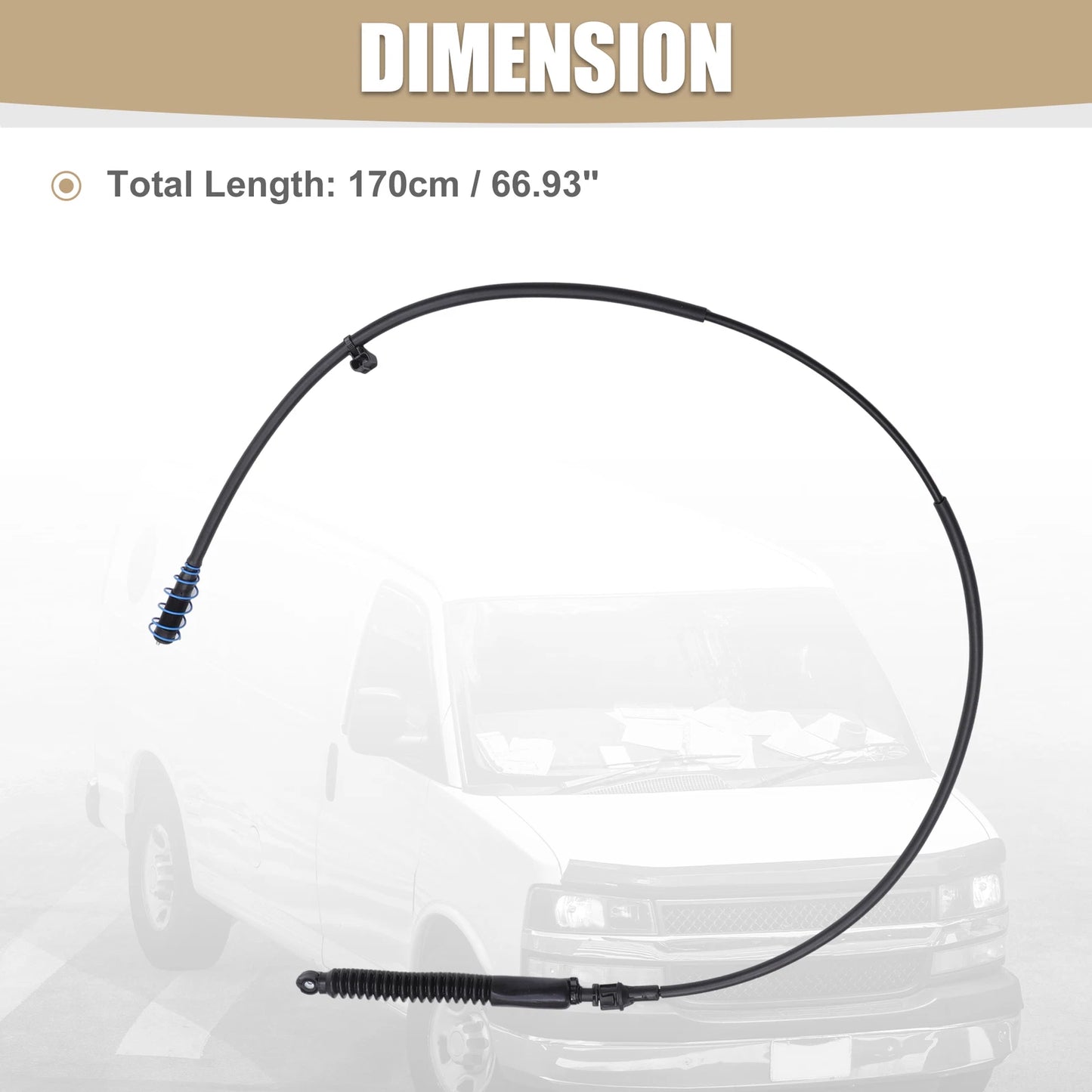 Gear Shift Cable for Chevrolet Express 1500/2500/3500 (2003-2009)