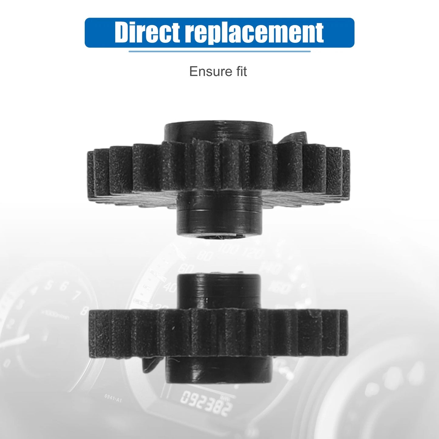 Odometer Repair Gear Selec for Chevrolet GM Models Plastic Black